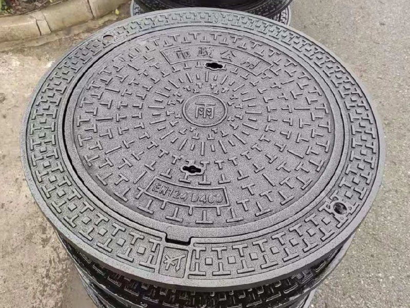 球墨鑄鐵井蓋的安裝